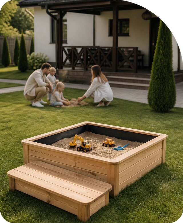 Купить детскую песочницу в Сибае от 9762 р. | РадиДОМА-Сба